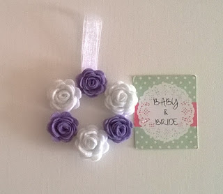 keçe çiçek magnet keçe bebek şekeri