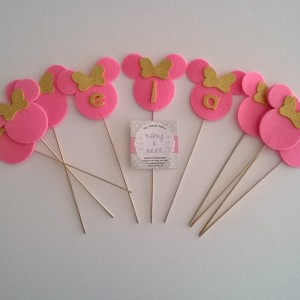 minnie-mouse-çerçeve-magnet-kece-bebek-sekeri 2